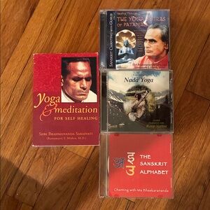 Yoga and Meditation Book and CD Set